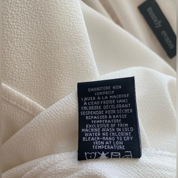 Sheer white blouse - Picture 5 of 5